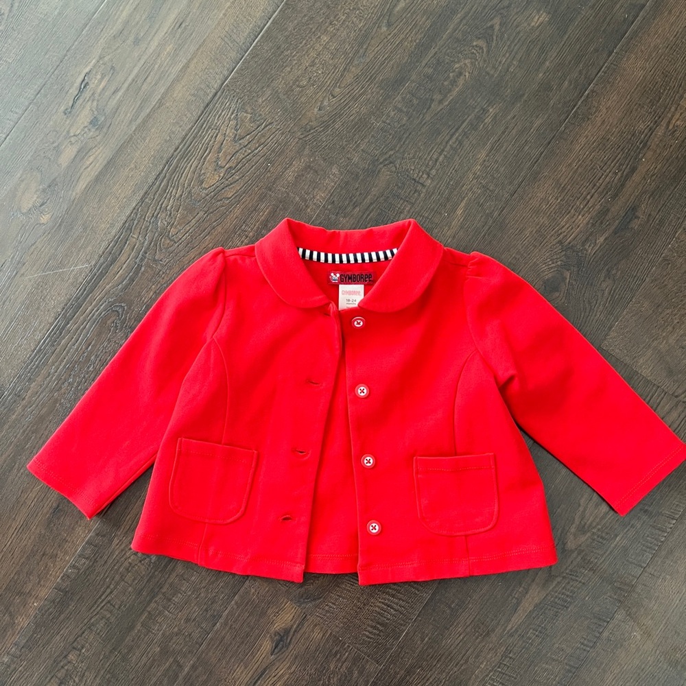 Gymboree Vibrant Red Kids Blazer